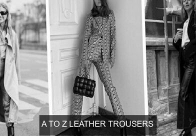 A TO Z LEATHER TROUSERS